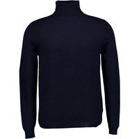 FTC Cashmere Herren Rollkragenpullover blau Cashmere unifarben von FTC Cashmere