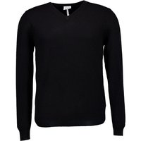 FTC Cashmere Herren Pullover schwarz unifarben von FTC Cashmere