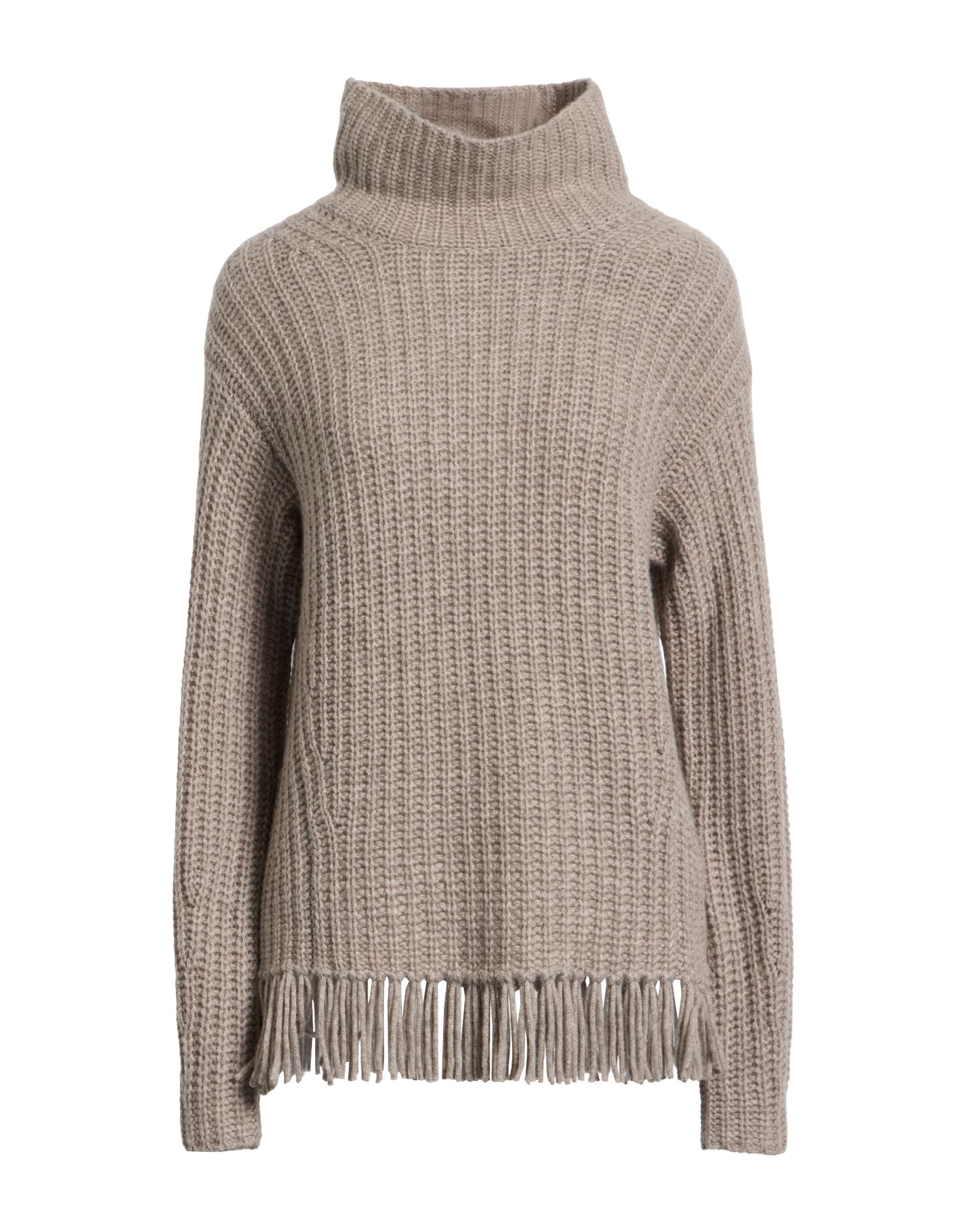 FTC Rollkragenpullover Damen Maulwurfsgrau von FTC