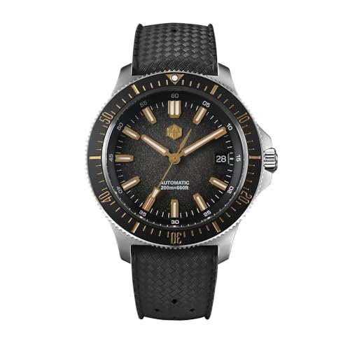San Martin 40 mm Fruit Series Steel Dive Herrenuhr NH35 automatische mechanische wasserdichte Sportuhren, V 2, Casual von FTEOXLC