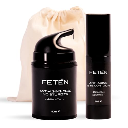 FETEN Augenkontur und Anti-Falten-Creme für Herren, Augenringe, für Herren, feuchtigkeitsspendende Gesichtscreme, Anti-Aging, Augenkontur für Herren, Augenkontur von FTN FETEN