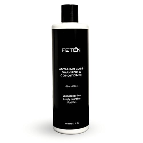 FETĒN Shampoo Gegen Haarausfall für Männer 400ml, Volumen-Effekt Haarshampoo mit Niacinamid und den Vitaminen B3, B5, B6 und E, Shampoo für Haarwachstum für Herren, Anti Hair Loss Shampoo for Men FETĒN Shampoo Gegen Haarausfall für Männer 400ml, Volumen-Effekt Haarshampoo mit Niacinamid und den Vitaminen B3, B5, B6 und E, Shampoo für Haarwachstum für Herren, Anti Hair Loss Shampoo for Men von FTN FETEN