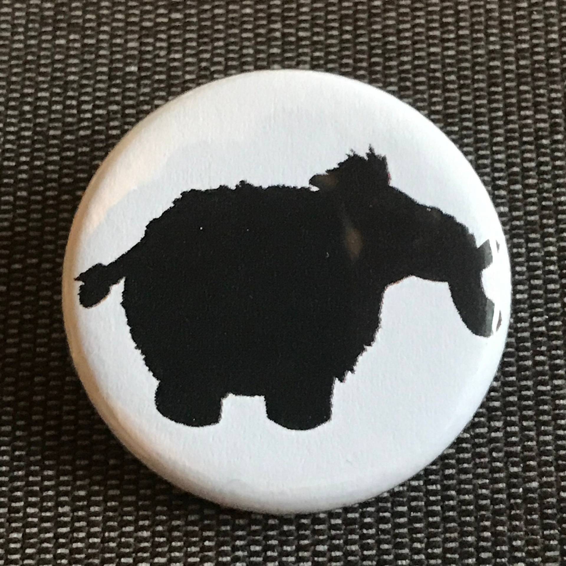 Anstecker Button - Motiv Mammut | Helmut, 32mm Anstecker Button - Motiv Mammut | Helmut, 32mm von FTRDsgn