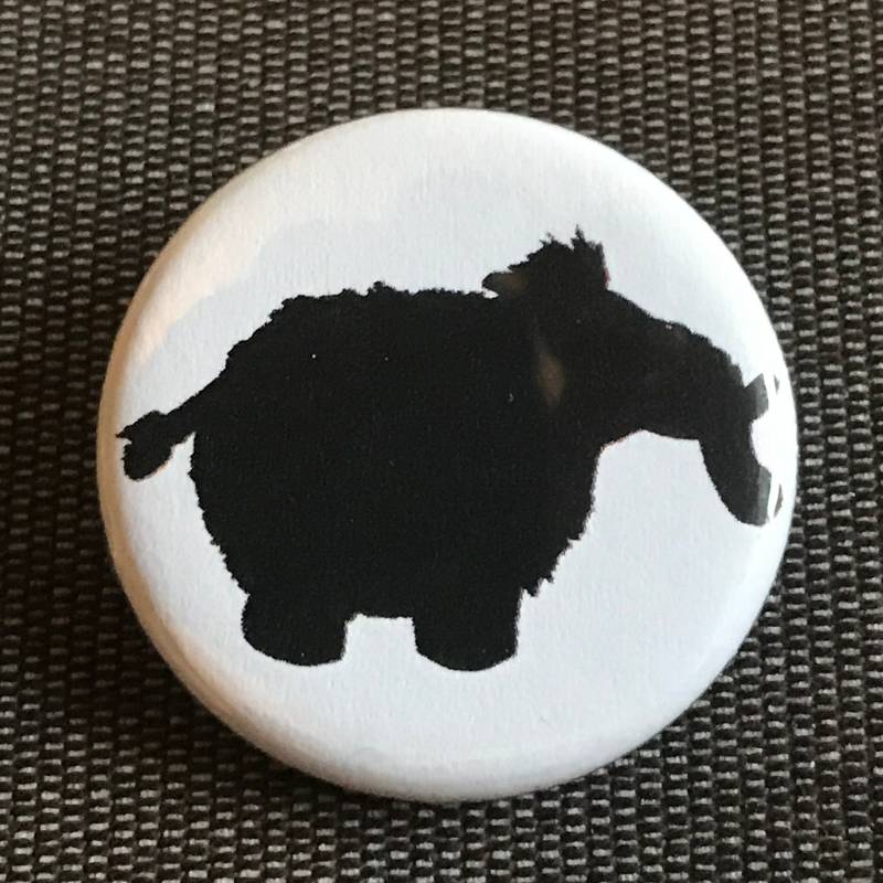 Anstecker Button - Motiv Mammut | Helmut, 32mm Anstecker Button - Motiv Mammut | Helmut, 32mm von FTRDsgn