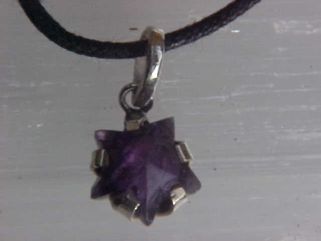 Amethyst Stern Benutzerdefinierte Anhänger in Sterling Silber Celestial Geschenk Amethyst Stern Benutzerdefinierte Anhänger in Sterling Silber Celestial Geschenk von FTRKAM