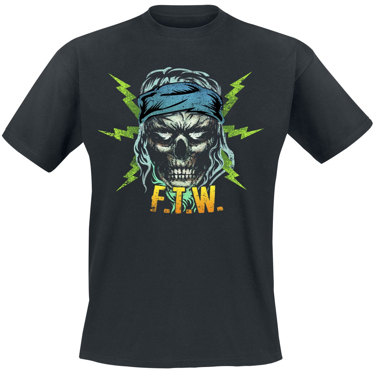 FTW T-Shirt - S bis 5XL - für Männer - Größe 3XL - schwarz von FTW