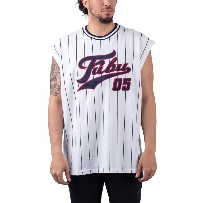 FUBU Varsity Pinstripe Tank Top von FUBU