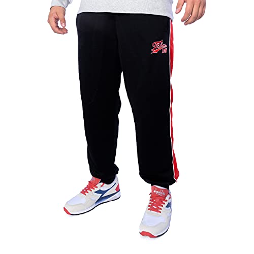 Fubu Varsity Track Pants Hose Herren Jogginghose schwarz, M von FUBU