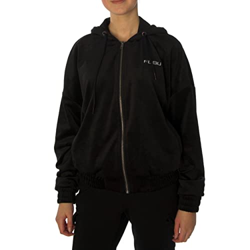Fubu Corporate Velours Jacke Damen Sweatjacke schwarz S von FUBU