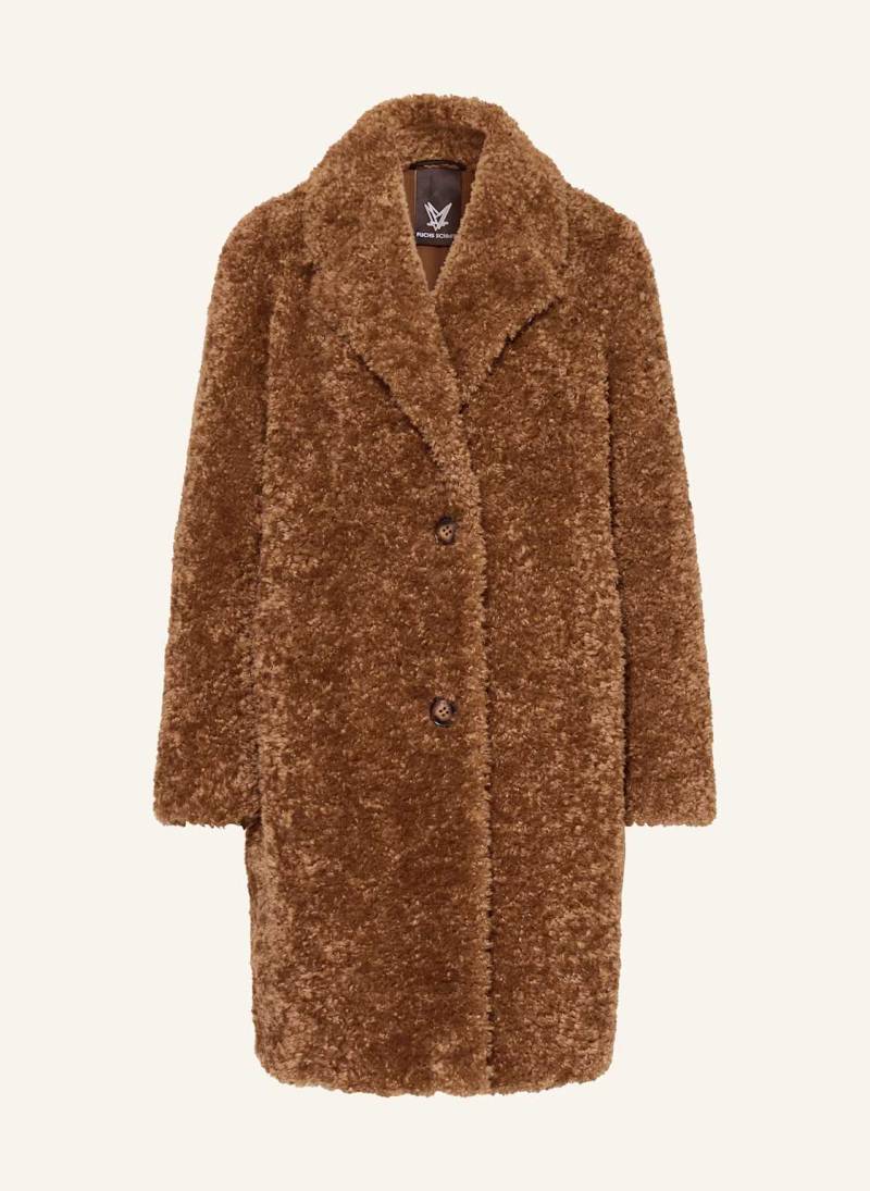 Fuchs Schmitt Kunstfell-Mantel braun von FUCHS SCHMITT