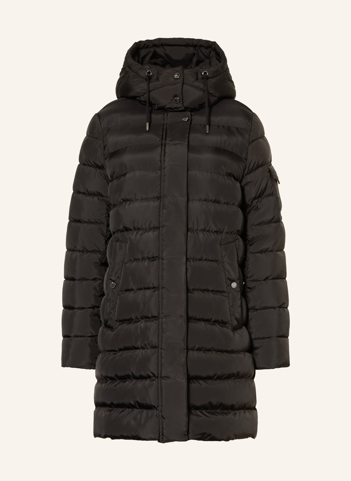 Fuchs Schmitt Steppmantel Mit Abnehmbarer Kapuze schwarz von FUCHS SCHMITT