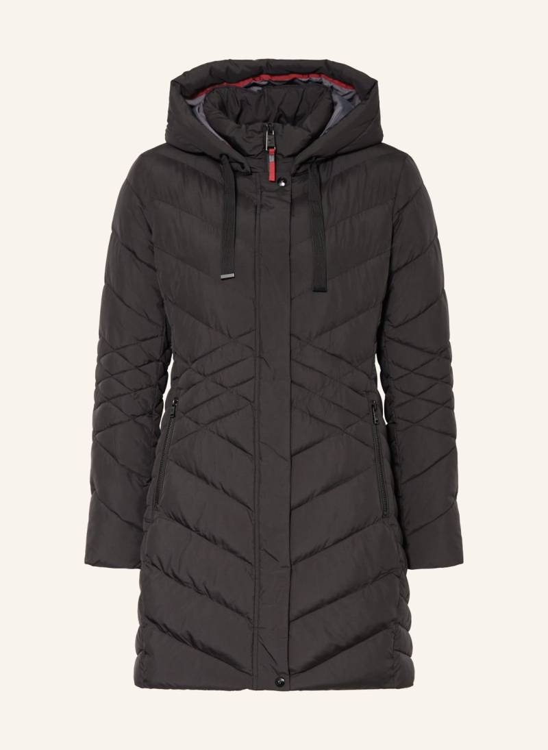 Fuchs Schmitt Steppmantel Mit Abnehmbarer Kapuze schwarz von FUCHS SCHMITT