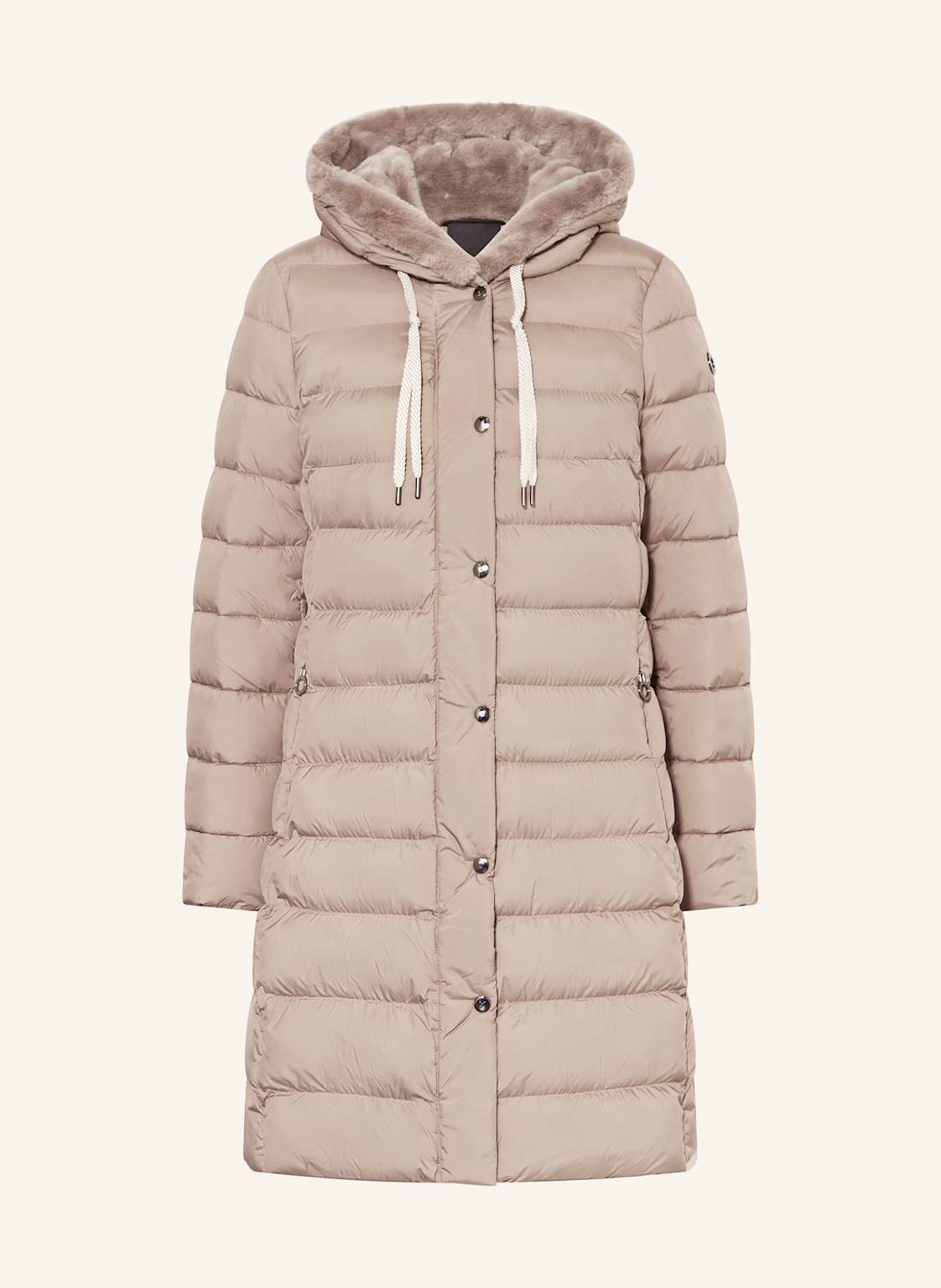 Fuchs Schmitt Steppmantel Mit Kunstfell beige von FUCHS SCHMITT