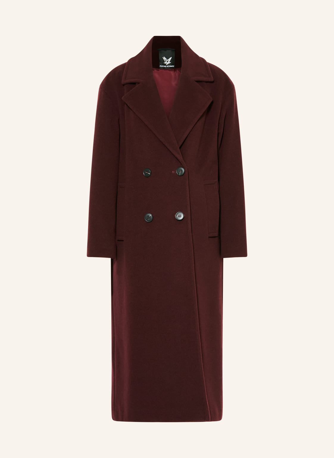 Fuchs Schmitt Wollmantel rot von FUCHS SCHMITT