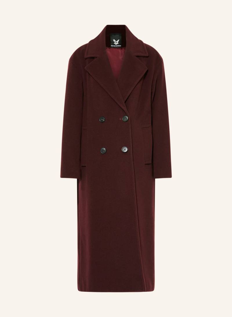 Fuchs Schmitt Wollmantel rot von FUCHS SCHMITT