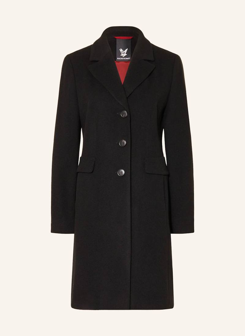Fuchs Schmitt Wollmantel schwarz von FUCHS SCHMITT