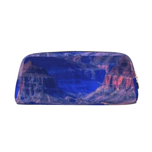 FUFIZU Beauty Grand Canyon Federmäppchen aus PVC, Unisex, Kosmetiktasche, kleine Schmuckaufbewahrungstasche, gold, Einheitsgröße, Kindergepäck von FUFIZU