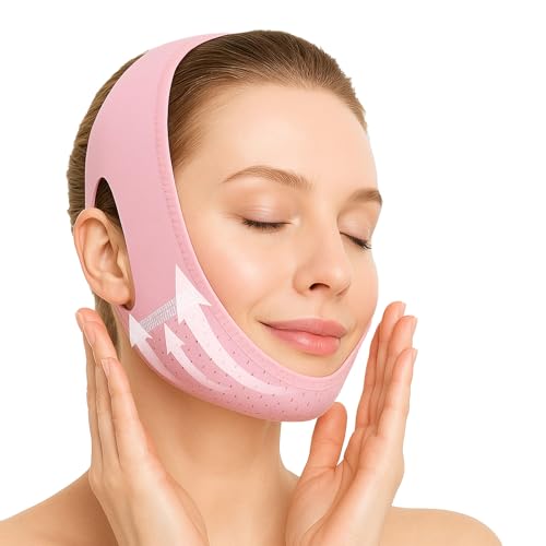 Fug Verstellbare V Line Face Lifting Kinnmaske für Frauen Männer, Wiederverwendbarer Doppelkinn-Lift-Gurt für Hautstraffung Fug Verstellbare V Line Face Lifting Kinnmaske für Frauen Männer, Wiederverwendbarer Doppelkinn-Lift-Gurt für Hautstraffung von FUG