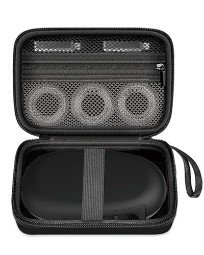 FUGLUS 1PCS Tasche Kompatibel mit NelkoO P21 Case, SUPVANNN E10/E16 Beschriftungsgerät, für PRT/NIIMBOTT D110/PristarR P15 Labeldrucker Mini Bluetooth Handgerät Etikettendrucker (nur Tasche)-Schwarz von FUGLUS