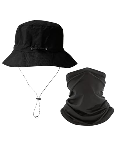 FUGLUS UV-Schutz Sommer Booniehat, Breiter Krempe Wanderhut, Outdoor Faltbarer Fischerhut, mit Sonnenschutzmaske, für Wandern, Camping, Angeln, Sommer Wasserdicht Outdoor Buschhut FUGLUS UV-Schutz Sommer Booniehat, Breiter Krempe Wanderhut, Outdoor Faltbarer Fischerhut, mit Sonnenschutzmaske, für Wandern, Camping, Angeln, Sommer Wasserdicht Outdoor Buschhut von FUGLUS
