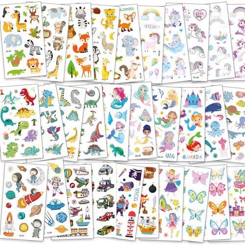 FUHOMI - Tattoo Kinder Mädchen Jungen - 350+ Kindertattoos - Klebetattoos - Tiere Schmetterling Dino Kinder Tattoo - Schultüte Füllung Mitgebsel Kindergeburtstag FUHOMI - Tattoo Kinder Mädchen Jungen - 350+ Kindertattoos - Klebetattoos - Tiere Schmetterling Dino Kinder Tattoo - Schultüte Füllung Mitgebsel Kindergeburtstag von FUHOMI