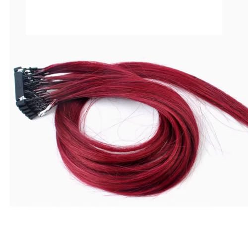 FUIBEJAE 6D Haarverlängerungen der 2. Generation für Frauen, Virgin Hair 6D Machine Quick No Track Groove Verbindung zum Kopfhaar Remy Echthaarverlängerung, 10 Reihen,Dark red,14inch FUIBEJAE 6D Haarverlängerungen der 2. Generation für Frauen, Virgin Hair 6D Machine Quick No Track Groove Verbindung zum Kopfhaar Remy Echthaarverlängerung, 10 Reihen,Dark red,14inch von FUIBEJAE
