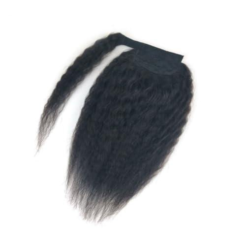 FUIBEJAE Natural Wave Ponytail Humum Haarverlängerungen für schwarze Frauen Brasilianische Remy Haar Pferdeschwanzverlängerung Mais gewellte magische Paste Wrap Around Clip in Pony Tail,20inch FUIBEJAE Natural Wave Ponytail Humum Haarverlängerungen für schwarze Frauen Brasilianische Remy Haar Pferdeschwanzverlängerung Mais gewellte magische Paste Wrap Around Clip in Pony Tail,20inch von FUIBEJAE
