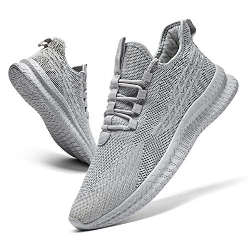 FUJEAK Women's Trainers, Sports Shoes, Lightweight Fashioh Trainers, Shoes, Road Running Shoes, Running Shoes, Walking Shoes Hellgrau EU 40 FUJEAK Women's Trainers, Sports Shoes, Lightweight Fashioh Trainers, Shoes, Road Running Shoes, Running Shoes, Walking Shoes Hellgrau EU 40 von FUJEAK