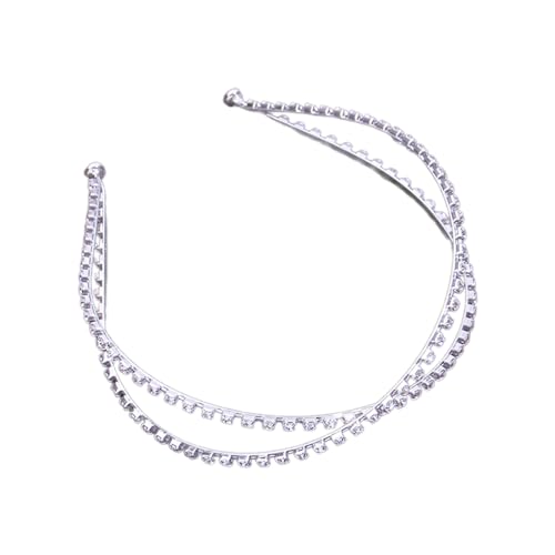 Schimmerndes Diamant Stirnband Modisches Accessoire Elegantes Mit Wasser Verziertes Haarband Für Den Täglichen Gebrauch Modische Kopfbedeckung von FUKAJOMFEN