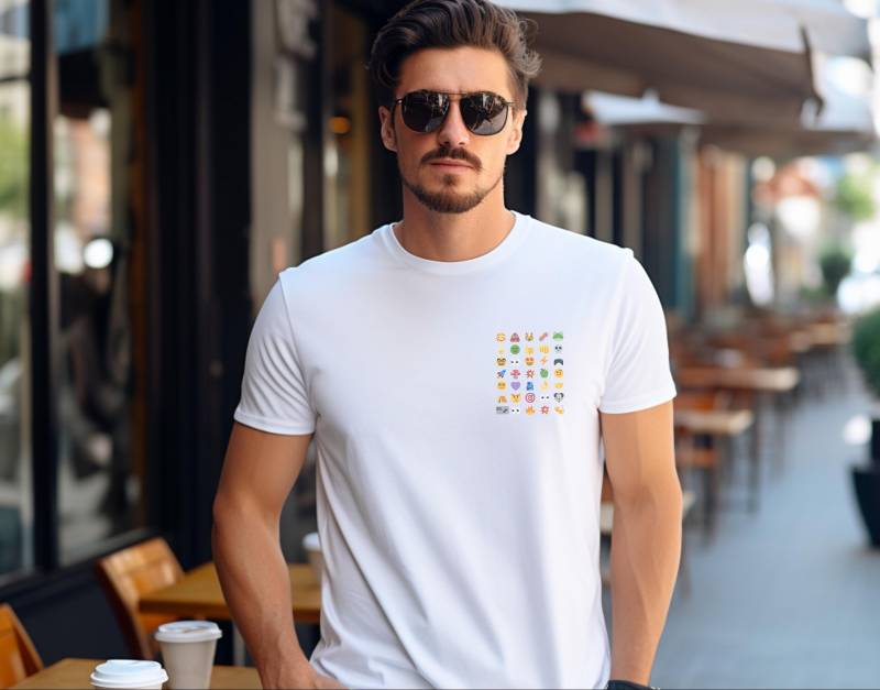 Emoji Timeline T-Shirt, Dfv Rk Kg, Roaring Kitty, Stock Market Unisex Day Trader Gift, Funny Investor Investing, Gamestop Gme Emoji Timeline T-Shirt, Dfv Rk Kg, Roaring Kitty, Stock Market Unisex Day Trader Gift, Funny Investor Investing, Gamestop Gme von FULEST