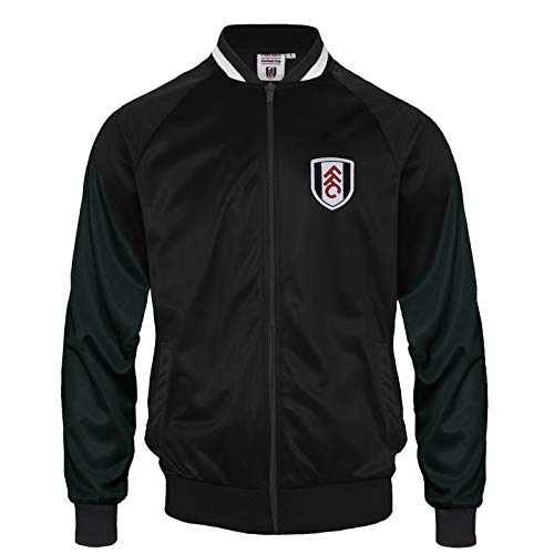 Fulham FC - Herren Trainingsjacke im Retro-Design - Offizielles Merchandise - Geschenk für Fußballfans - L Fulham FC - Herren Trainingsjacke im Retro-Design - Offizielles Merchandise - Geschenk für Fußballfans - L von FULHAM FOOTBALL CLUB