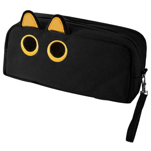 FULHANY FedermäPpchen Katze - MäPpchen Schwarz - MäPpchen MäDchen Teenager,Federtasche Erwachsene,GroßEs Etui Schule FüR Alle Altersgruppen FULHANY FedermäPpchen Katze - MäPpchen Schwarz - MäPpchen MäDchen Teenager,Federtasche Erwachsene,GroßEs Etui Schule FüR Alle Altersgruppen von FULHANY
