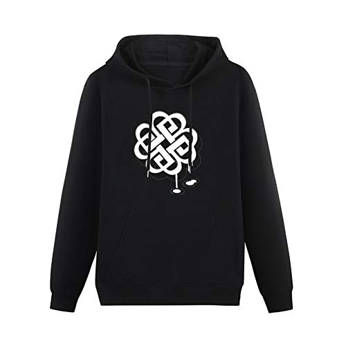 FULINYAN Unisex Sweatshirt Breaking Benjamin Logo Dark Before Dawn Kapuze mit Kordelzug Taschen, Schwarz , L FULINYAN Unisex Sweatshirt Breaking Benjamin Logo Dark Before Dawn Kapuze mit Kordelzug Taschen, Schwarz , L von FULINYAN