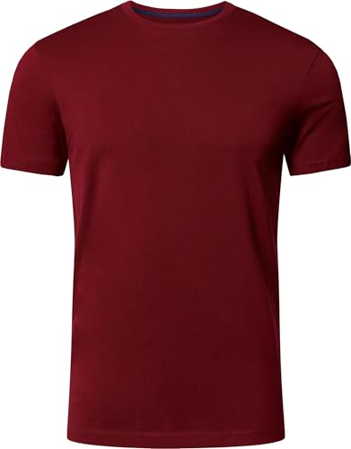 FULL TIME SPORTS Herren T-Shirt einzeln verpackt S-001-DarkRed-XXL von FULL TIME SPORTS