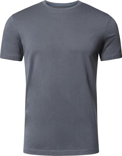 FULL TIME SPORTS Herren T-Shirt einzeln verpackt S-001-MidGrey-XXL von FULL TIME SPORTS