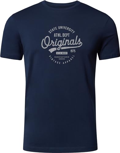 FULL TIME SPORTS Herren T-Shirt einzeln verpackt SP-Origin1-Navy-XXL von FULL TIME SPORTS