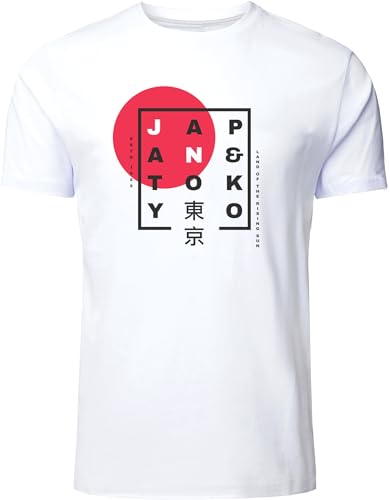 FULL TIME SPORTS Herren T-Shirt einzeln verpackt SP-Tokyo1-White-S von FULL TIME SPORTS