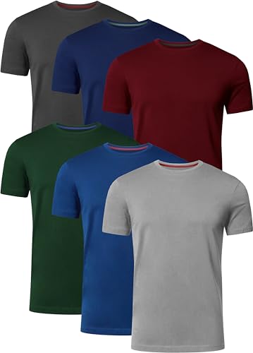 FULL TIME SPORTS T Shirt Herren 6er Pack Tshirt FTS-634-PACK-T1-M von FULL TIME SPORTS