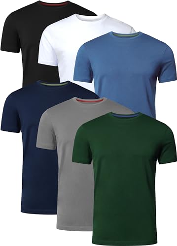 FULL TIME SPORTS T Shirt Herren 6er Pack Tshirt FTS-634-PACK-T3-XL von FULL TIME SPORTS