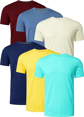 FULL TIME SPORTS T Shirt Herren 6er Pack TshirtFTS-634-SUMMER-1-XXXL von FULL TIME SPORTS