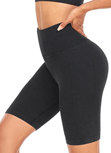 FULLSOFT Jogginghose für Damen, hohe Taille, mit Kordelzug, für Yoga, Workout, Lounge, Leggings mit Taschen - Schwarz - X-Groß von FULLSOFT