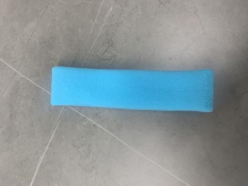 Stirnbänder für Damen und Herren, 2024, modisch, dehnbar, für Damenhaar, weicher Stoff, Haarbänder für Yoga, Laufen, Sport, Make-up, Blau von FULOG