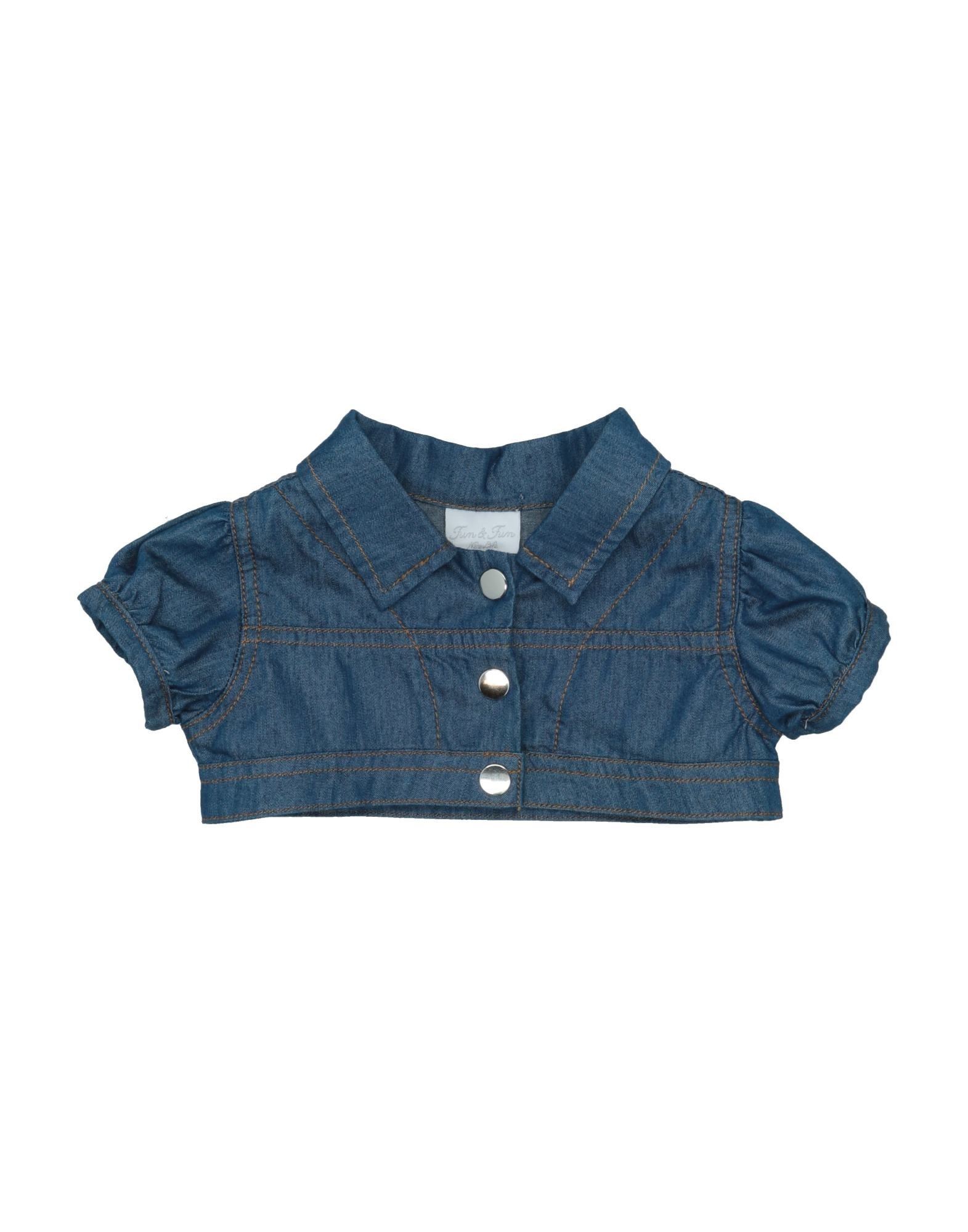 FUN & FUN Jeanshemd Kinder Blau von FUN & FUN