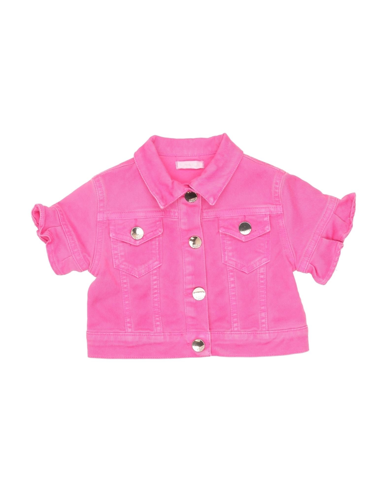 FUN & FUN Jeansjacke/-mantel Kinder Fuchsia von FUN & FUN