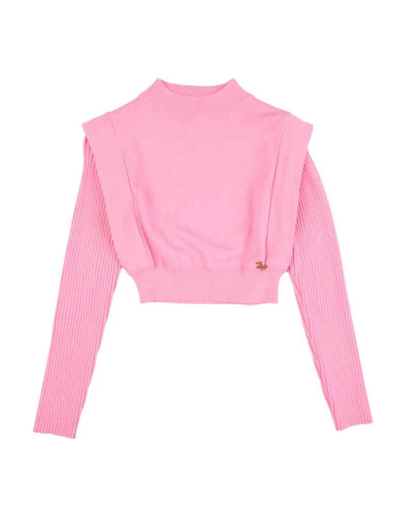 FUN & FUN Rollkragenpullover Kinder Rosa von FUN & FUN