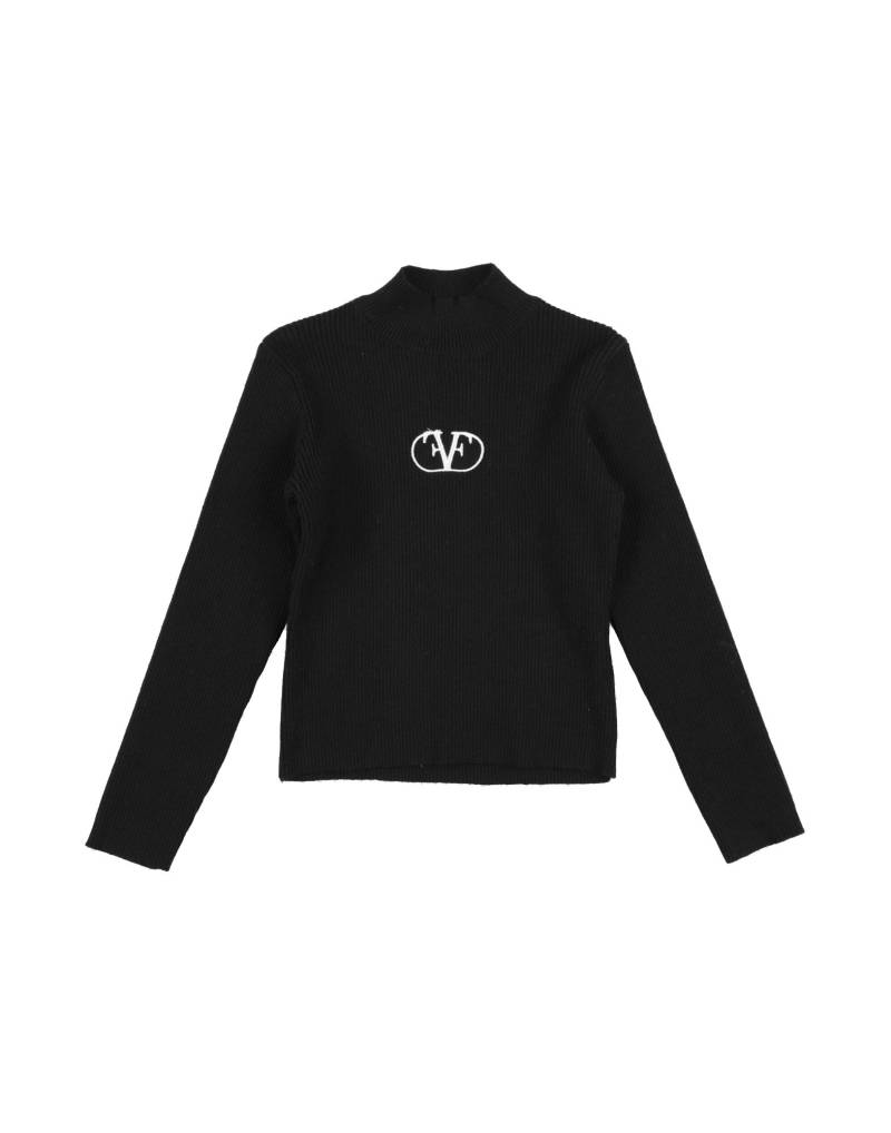 FUN & FUN Rollkragenpullover Kinder Schwarz von FUN & FUN