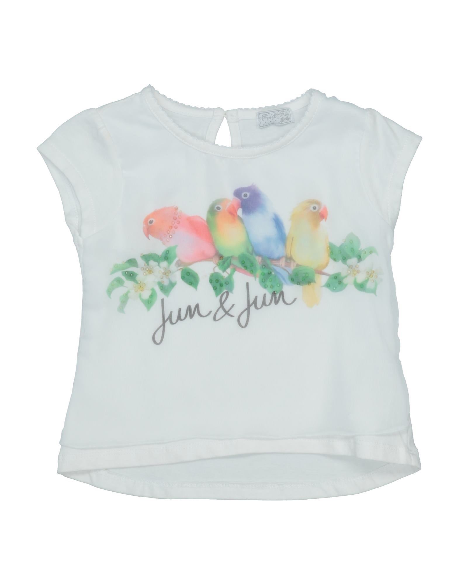 FUN & FUN T-shirts Kinder Weiß von FUN & FUN