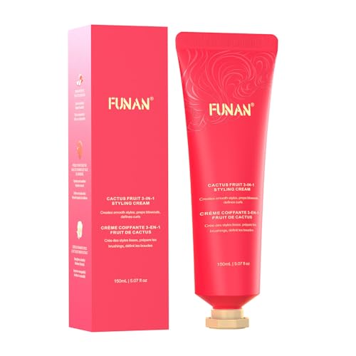 FUNAN 3-in-1 Hair Styling Cream, Non-Greasy for Women & Kids, Creates Smooth Styles and Defines Curls, No White Flakes Fly Away Hair Tamer, 5.07 fl oz FUNAN 3-in-1 Hair Styling Cream, Non-Greasy for Women & Kids, Creates Smooth Styles and Defines Curls, No White Flakes Fly Away Hair Tamer, 5.07 fl oz von FUNAN