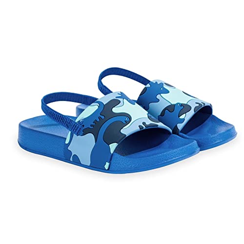 FUNCOO PLUS Badelatschen Kinder Leichtgewicht Badeschlappen Rutschfest Badesandalen Mädchen Sommer Flache Hausschuhe Jungen Badeschuhe Für Kleinkinder von FUNCOO PLUS