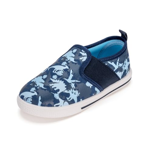 FUNCOO PLUS Kinder Hausschuhe Junge Mädchen Schuhe Leichte Hallenschuhe Dinosaurier Pantoffeln Indoor Slippers 32 EU von FUNCOO PLUS